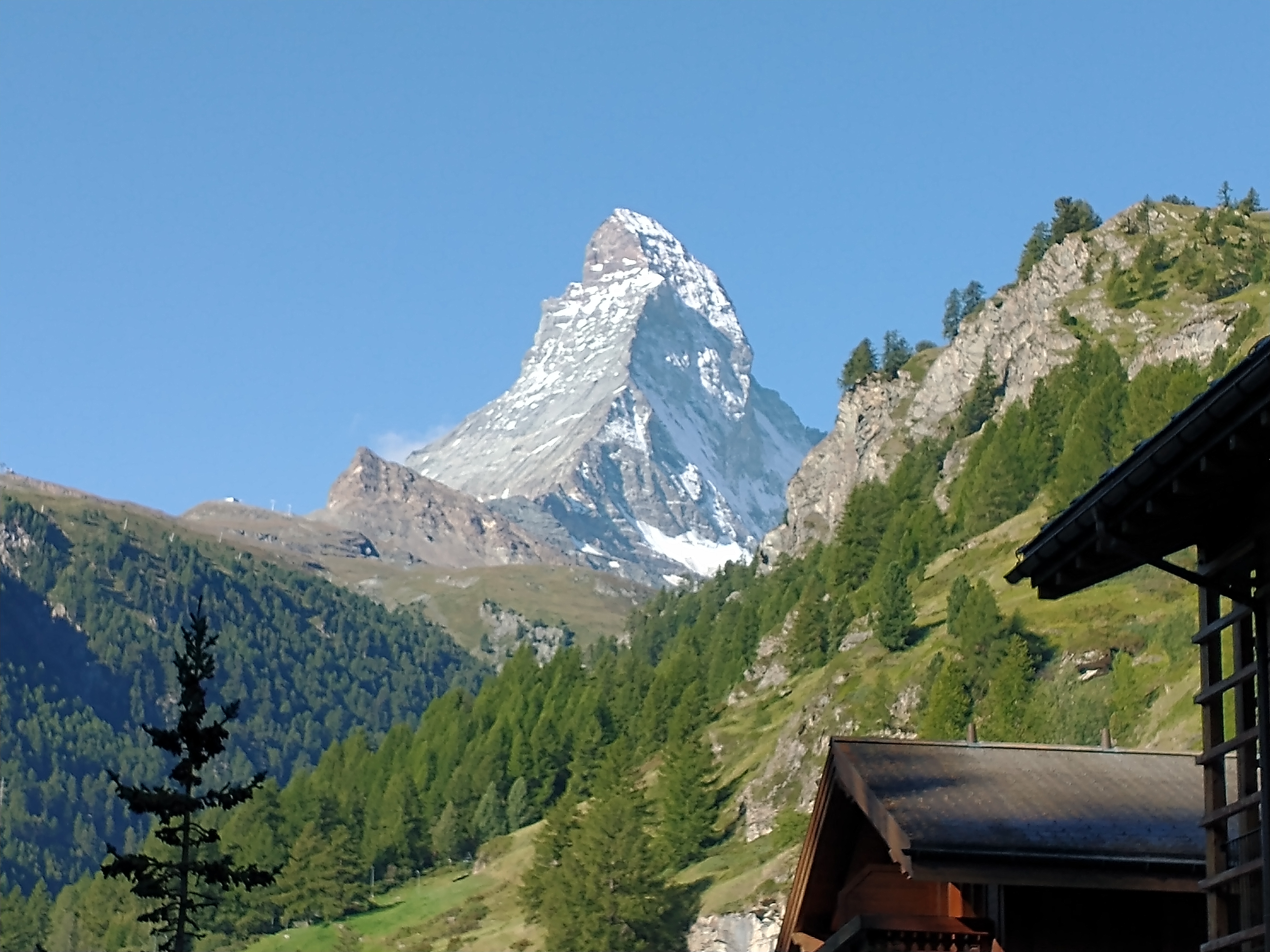 The Matterhorn - photo taken on my 2021 trip with Alex.