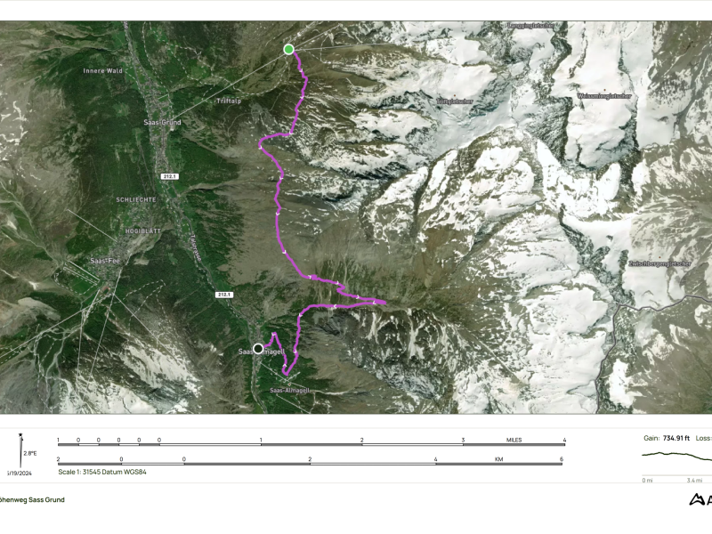 almageller hoehenweg sass grund   alltrails